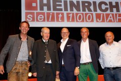 Rupert Hallinger, BM Ing. Anton Posch sen., Hotelier Wolfgang Burgschwaiger, Manfred Klausner, Rupert Sendlhofer